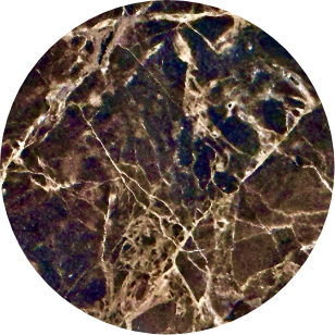 Brown marble