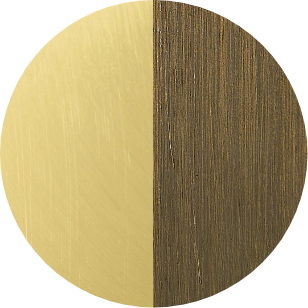 Satin Brass & Brushed Bronze