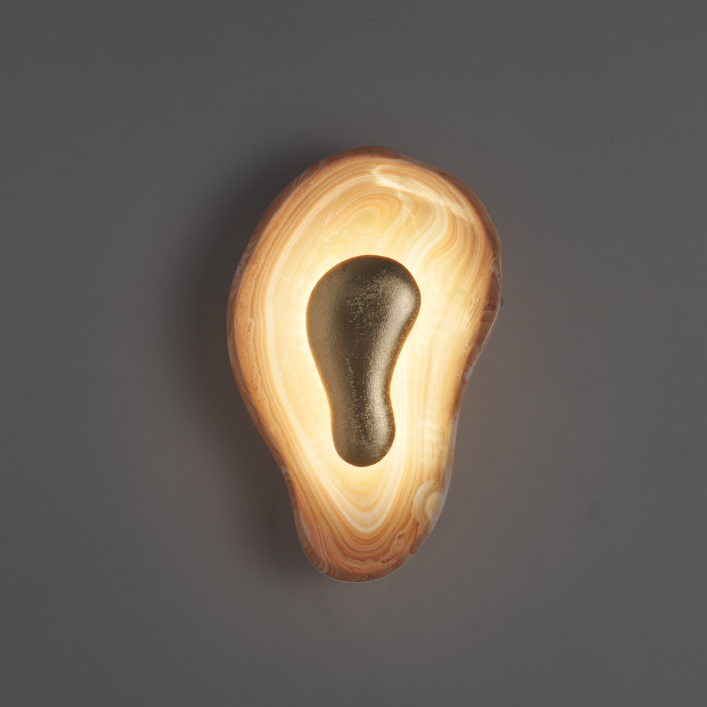 Wall Sconce - OYSTER Orange