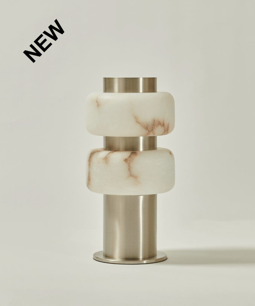 Double Alabaster Table Lamp – ARCADIA70 Duo