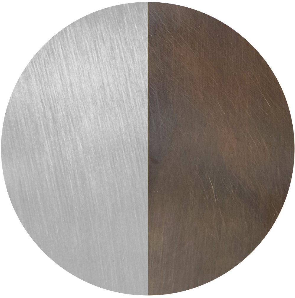 Satin Light Nickel / Light Bronze